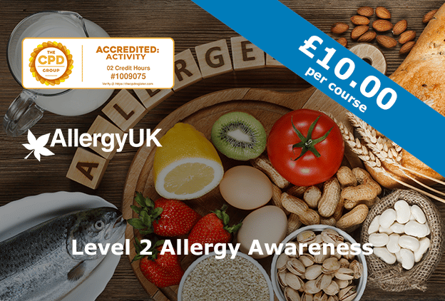 Level 2 Allergy Awareness (Unichef) course image