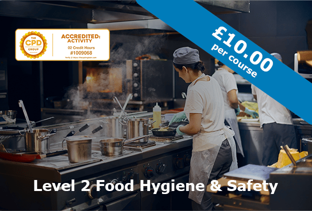 Level 2 Food Hygiene & Safety (Unichef) course image