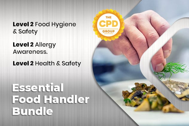 The Essential Food Handler Bundle contains one of each:

 	Level 2 Food Hygiene & Safety
 	Level 2 Allergy Awareness
 	Level 2 Health & Safety