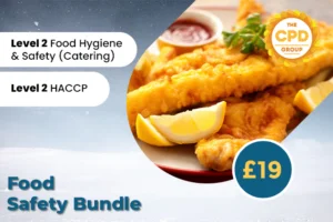 This Bundle Contains one of each:Level 2 Food Hygiene & Safety
Level 2 HACCP